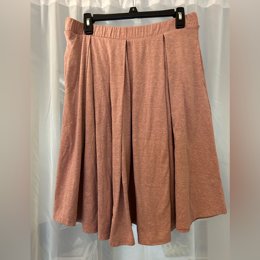 Lularoe Madison midi skirt size L large has pockets! NWOT